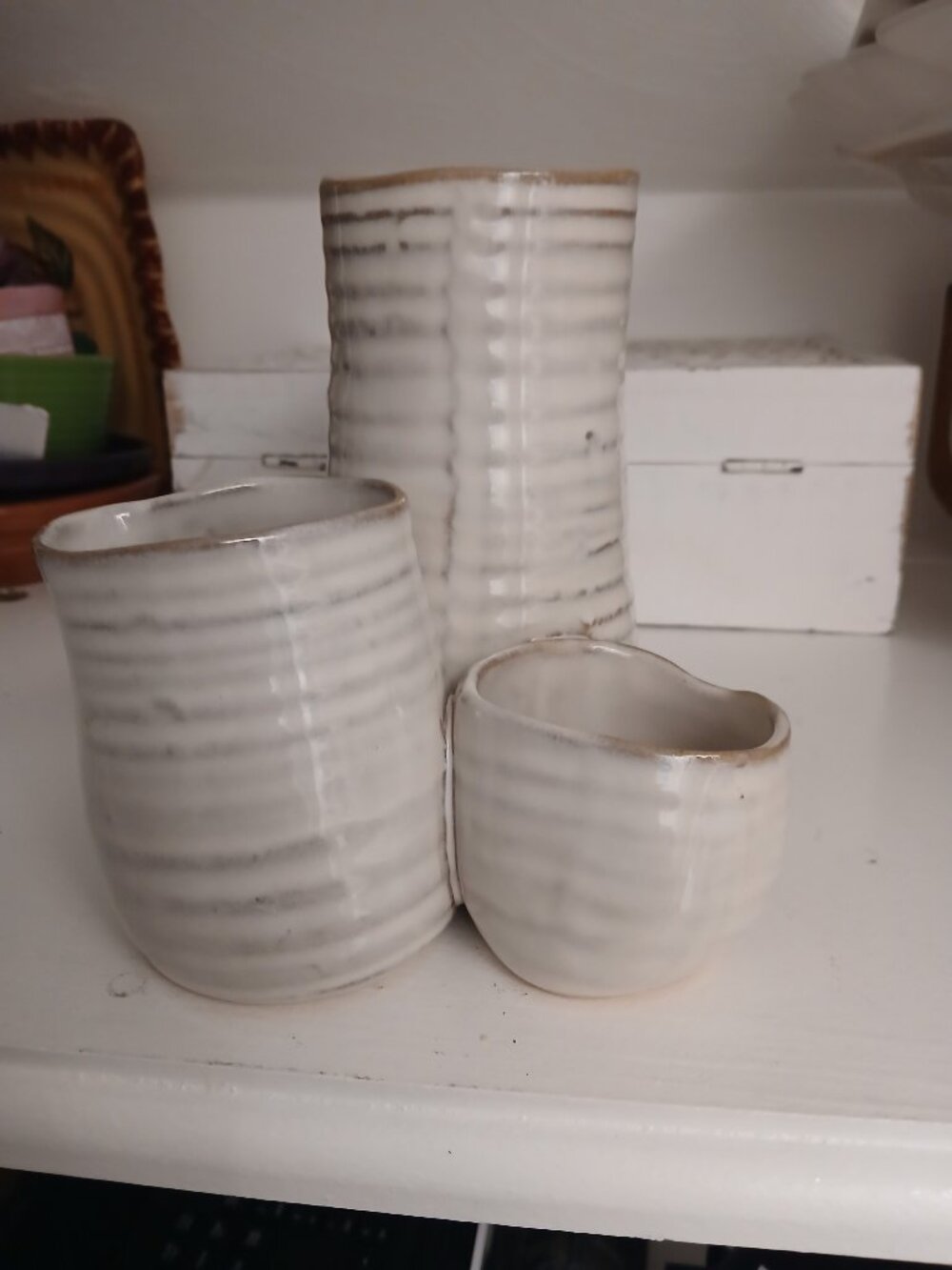 Bower Ceramic Vase Trio